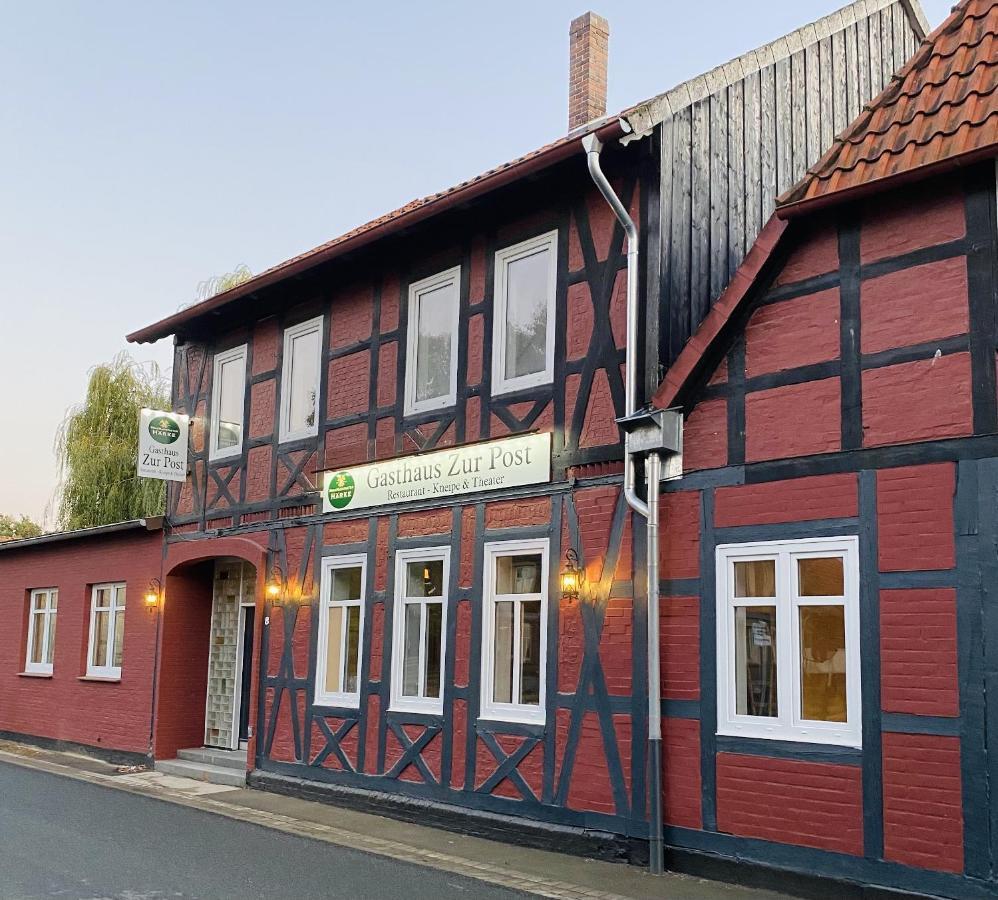 Uetze Gasthaus Zur Post מראה חיצוני תמונה