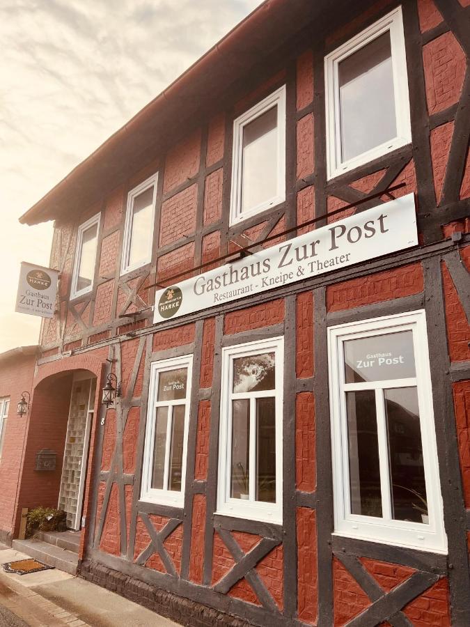 Uetze Gasthaus Zur Post מראה חיצוני תמונה